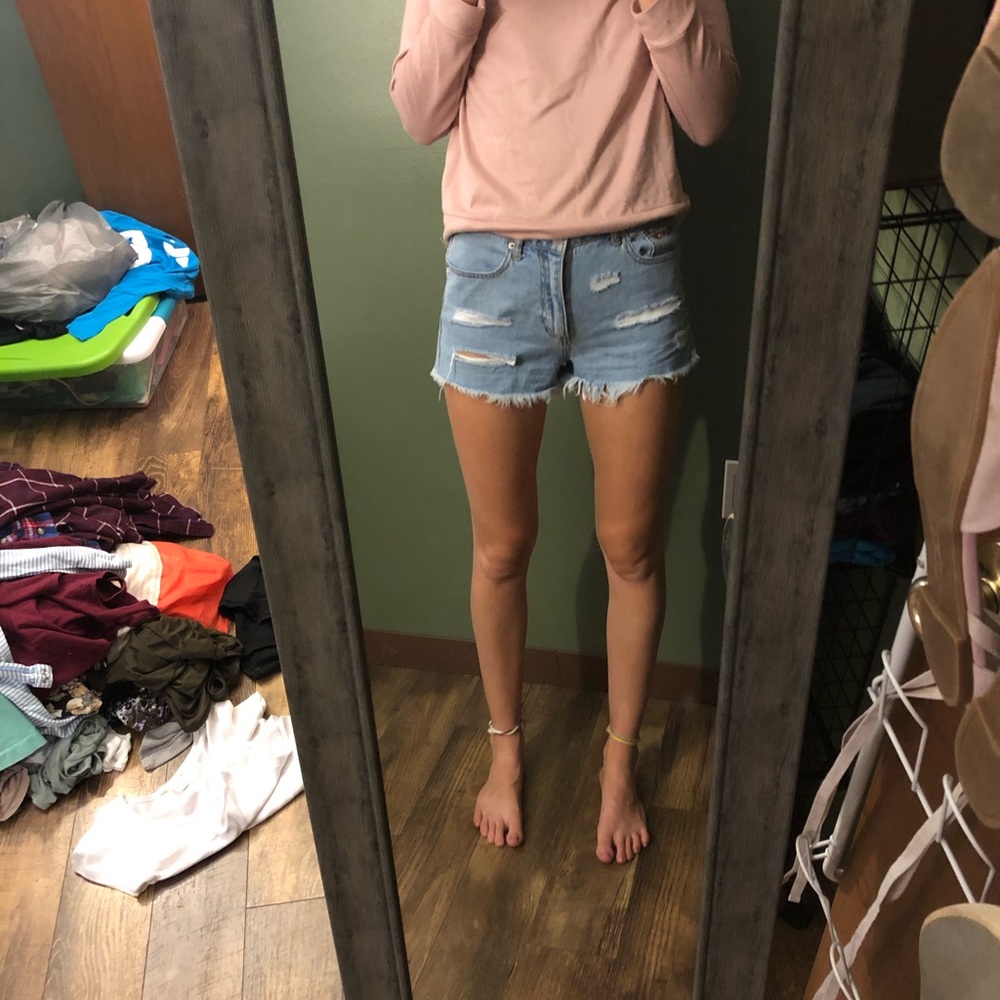 Jean shorts